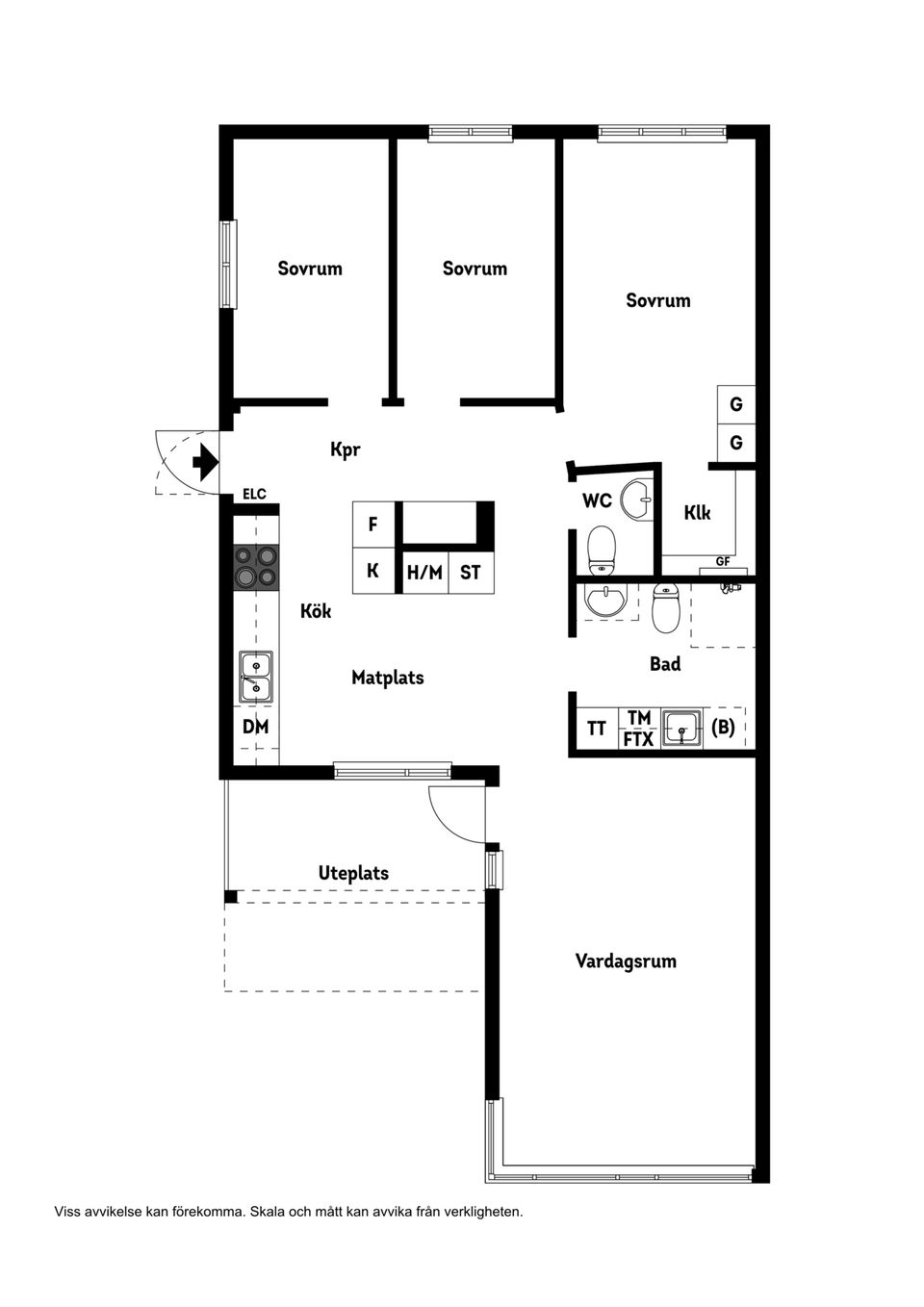 Bostadsrätt, Galtövägen 31, Hov, Växjö
