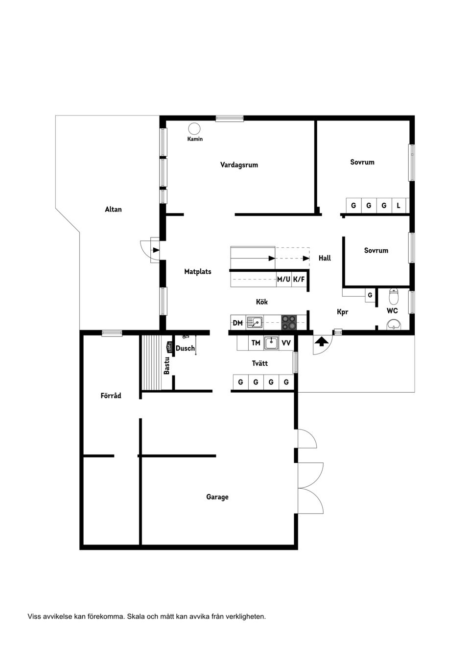 Villa, Fätågsvägen 3, Norra Svartbyn, Boden
