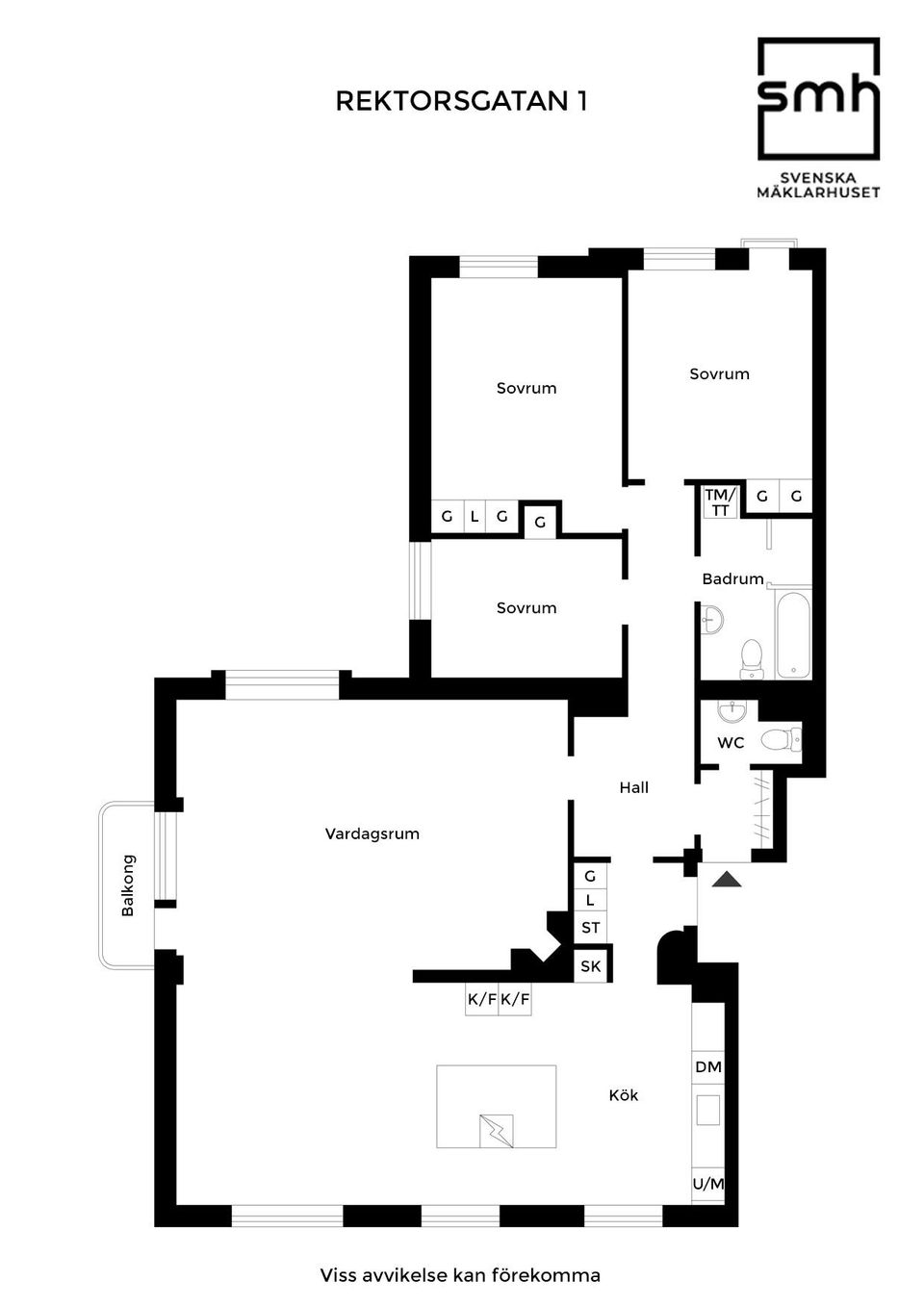 Bostadsrätt, Rektorsgatan 1, Slottshöjden, Helsingborg