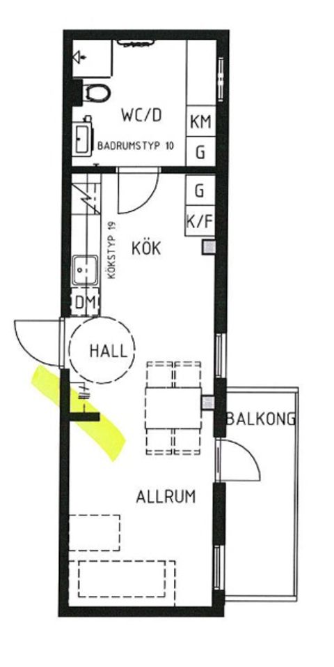 Bostadsrätt, Starrbäcksgatan 11C, Centrala Sundbyberg, Sundbyberg