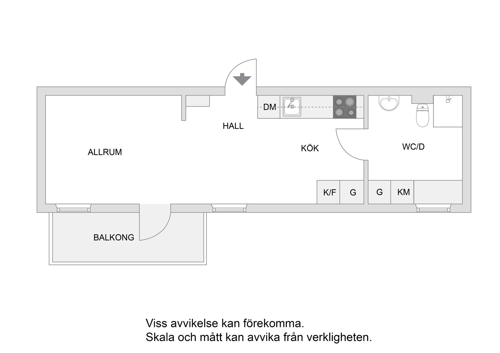 Bostadsrätt, Starrbäcksgatan 11C, 3 tr, Centrala Sundbyberg, Sundbyberg