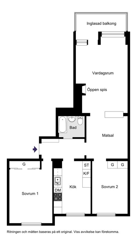 Bostadsrätt, Virebergsvägen 22, Vireberg, Råsunda, Solna
