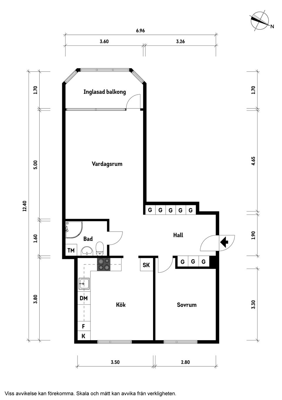Bostadsrätt, Marklandsgatan 57, Högsbo, Göteborg