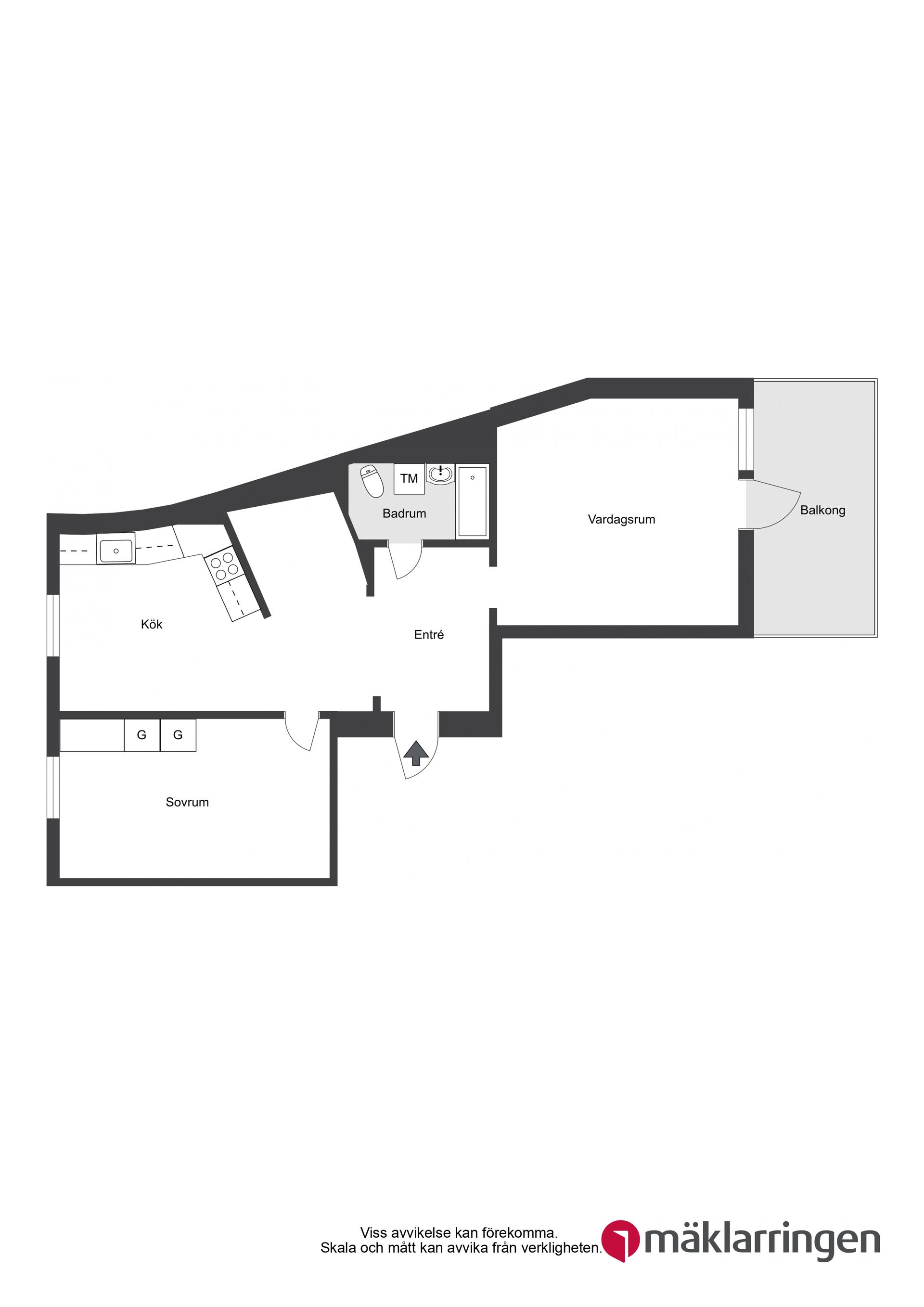 Bostadsrätt, Vasavägen 75, Jakobsberg, Järfälla