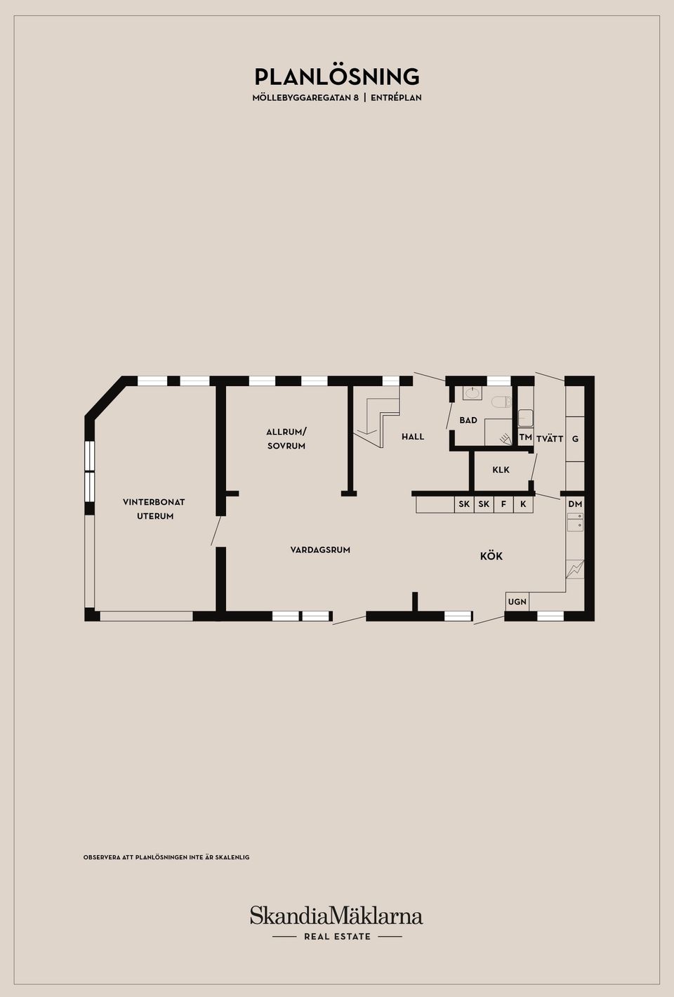 Villa, Möllebyggaregatan 8, Västra Sjöstaden, Ystad