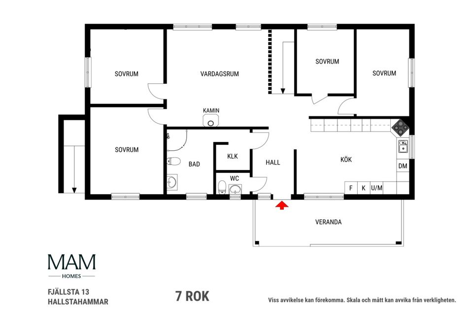 Villa, Fjällsta 13, Hallstahammar
