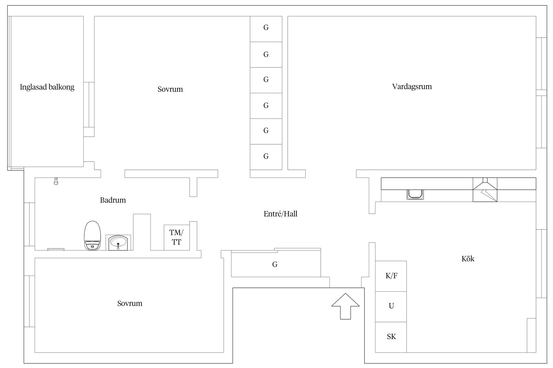 Bostadsrätt, Trekungagatan 19, Kungälv - Centralt, Kungälv