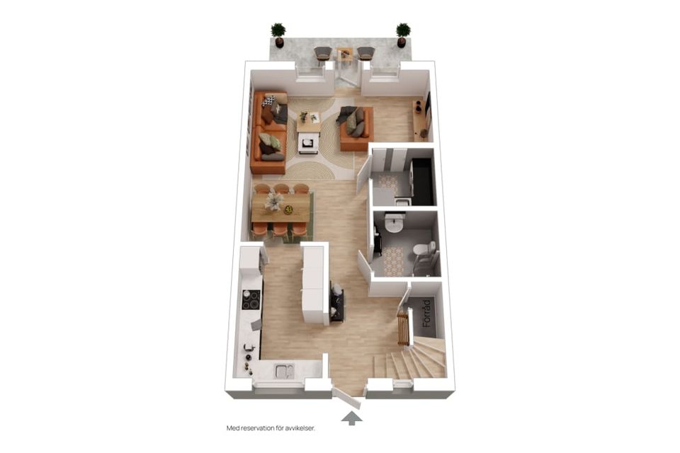 Radhus, Gjutaregatan 29, Fanna, Enköping