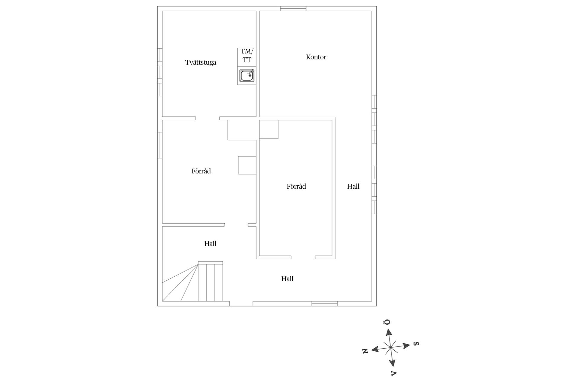 Villa, Byn Klockarängen, Skephult, Mark