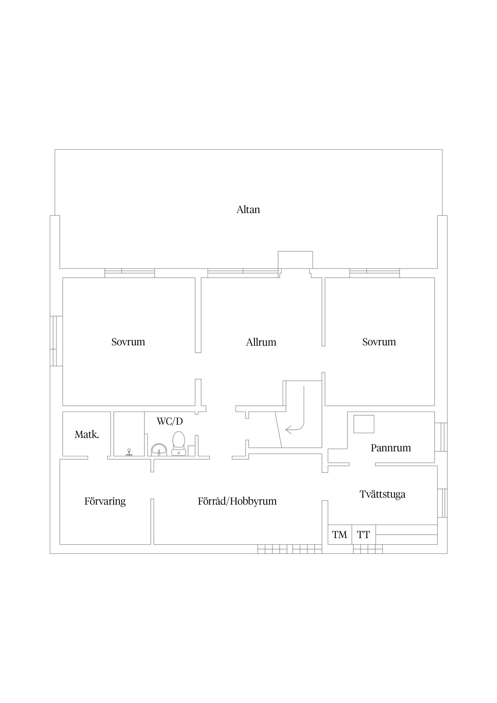 Villa, Frodevägen 8, Granlo, Sundsvall