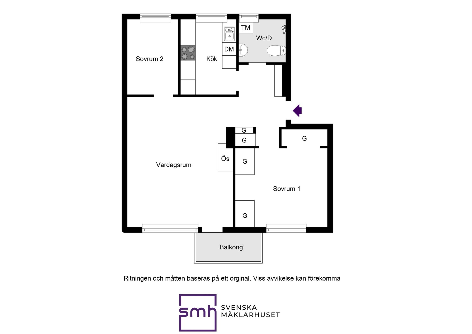 Bostadsrätt, Tranebergsvägen 72, Bromma / Traneberg, Stockholm
