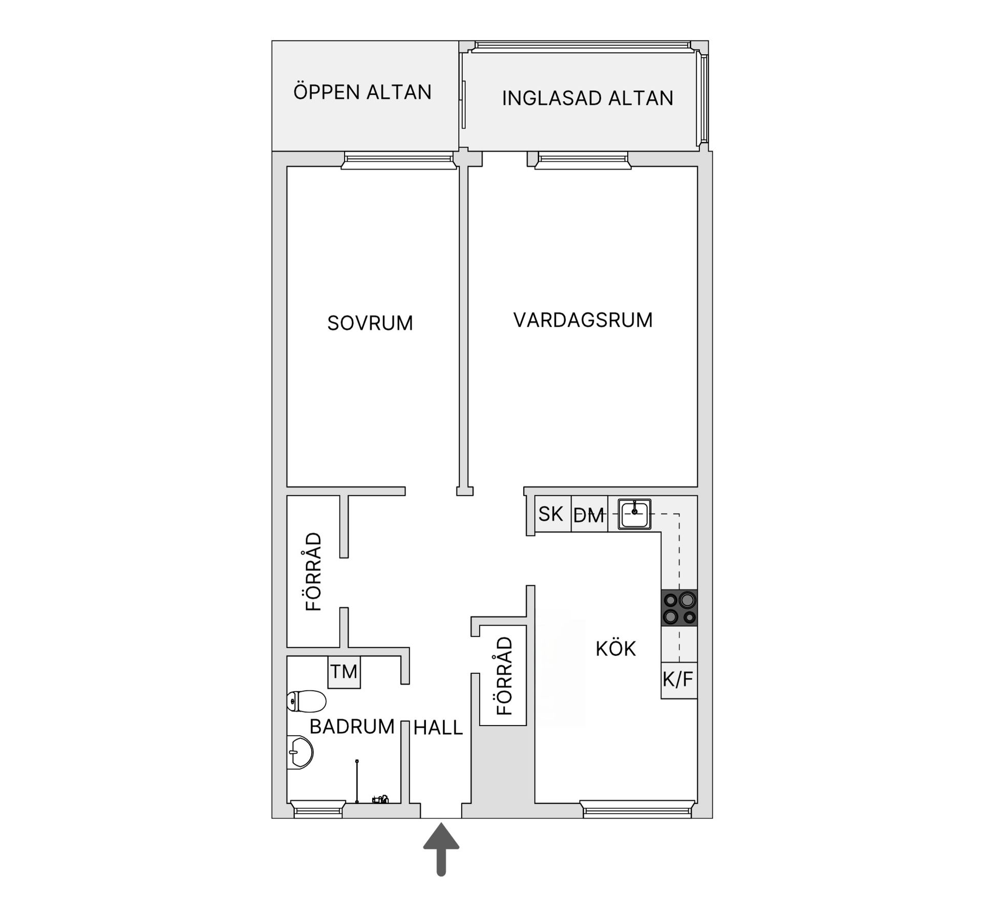 Bostadsrätt, Vänskapsgatan 103, Ursviken, Skellefteå