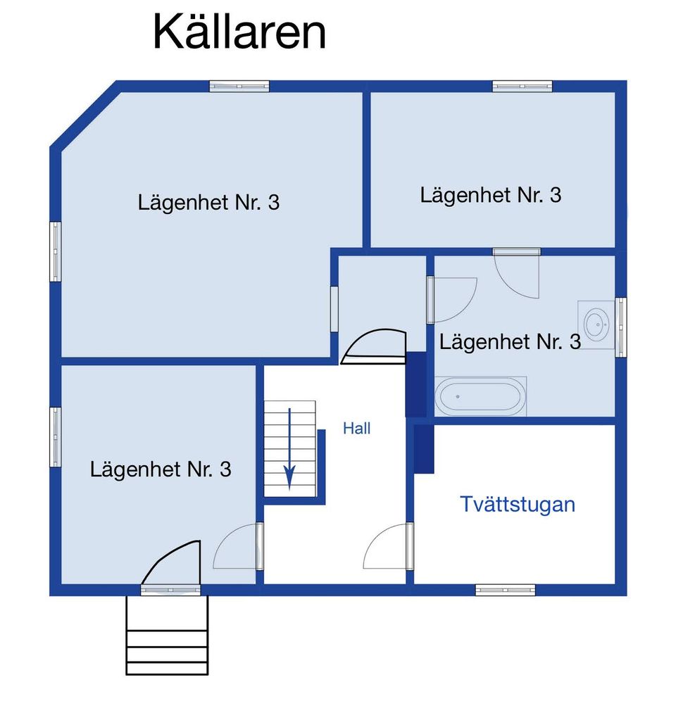 Villa, Nybrovägen 2, Köpingebro, Ystad
