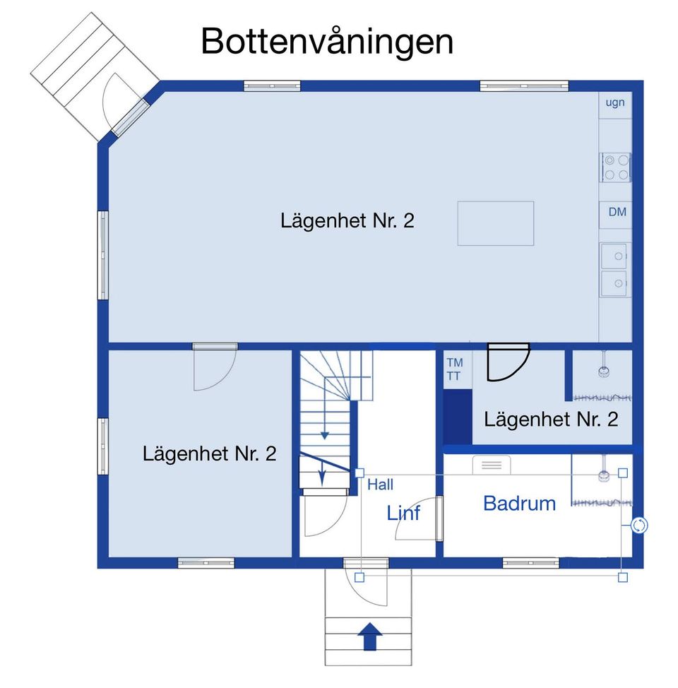 Villa, Nybrovägen 2, Köpingebro, Ystad