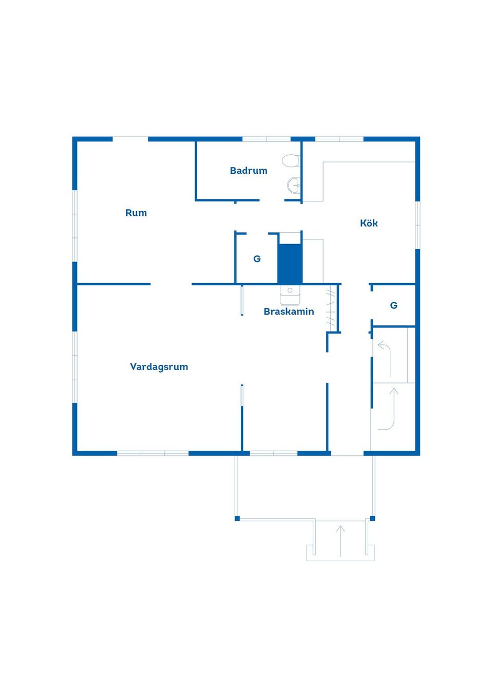 Villa, Runnerydsgatan 15, Runneryd, Nässjö