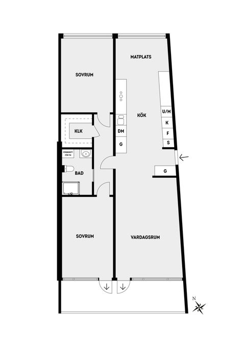 Bostadsrätt, Kometvägen 21, 9tr, Grindtorp, Täby