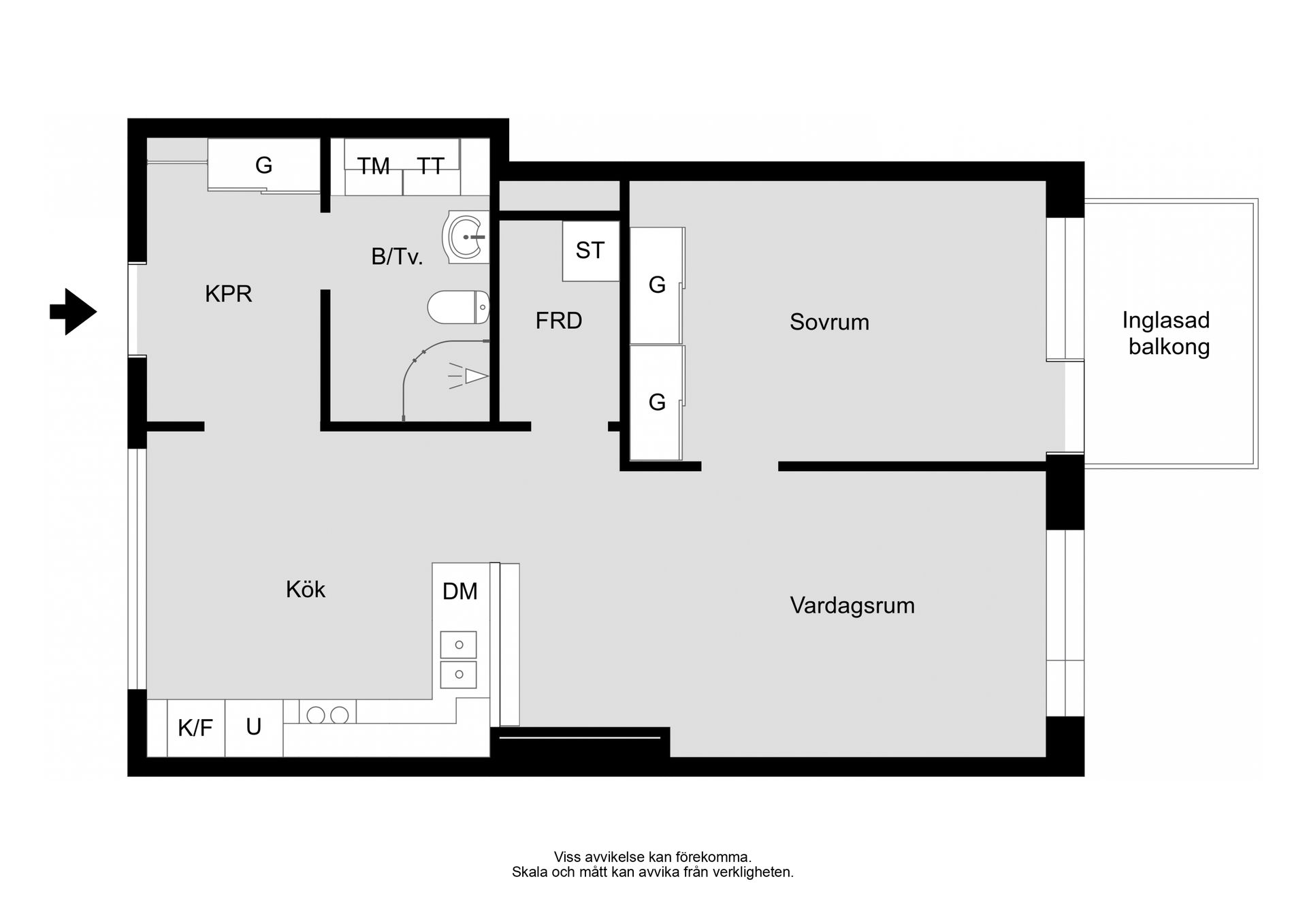 Bostadsrätt, Solskensgatan 19, Gränby, Uppsala