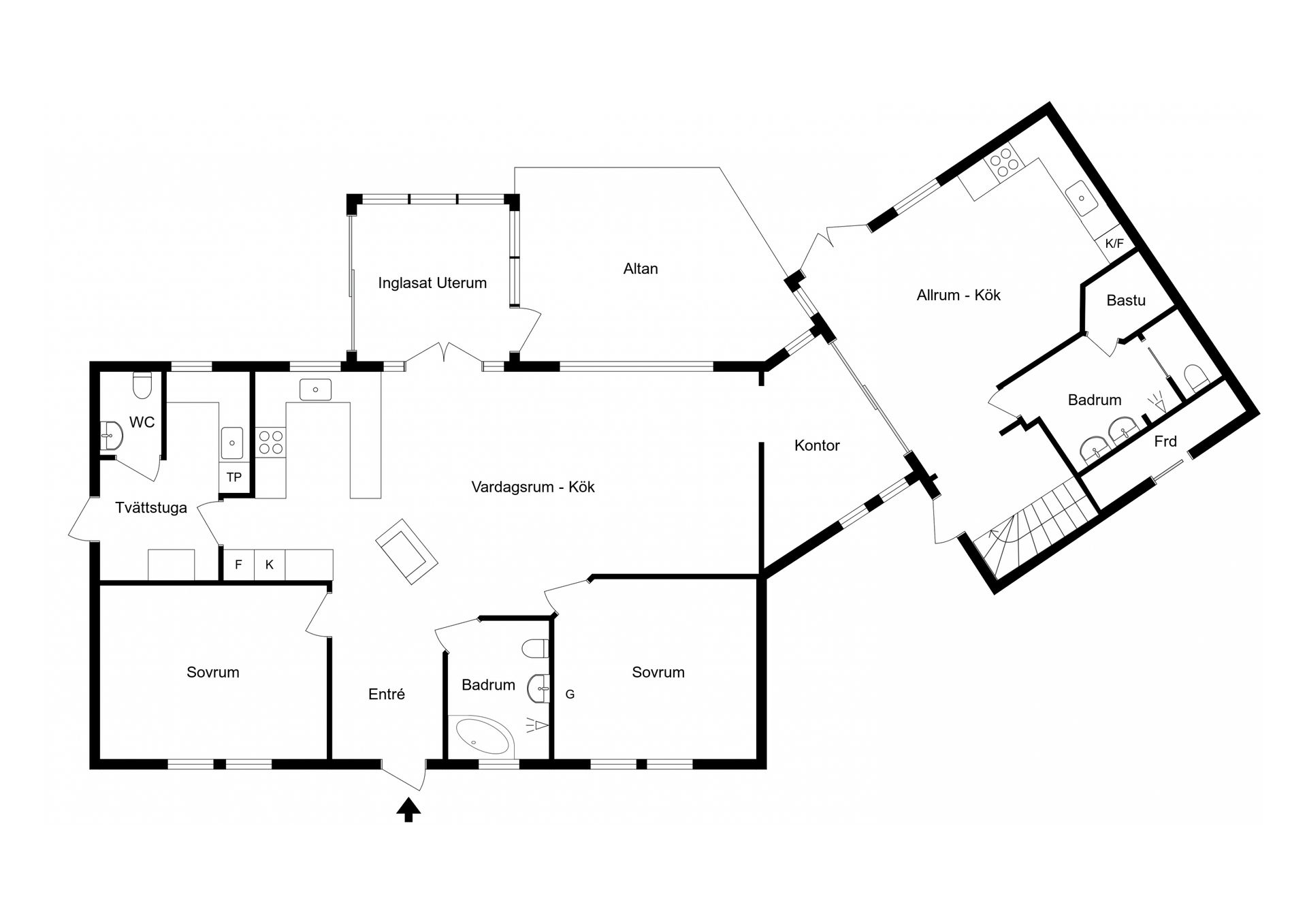 Villa, Vitlingvägen 17, Träslövsläge, Varberg