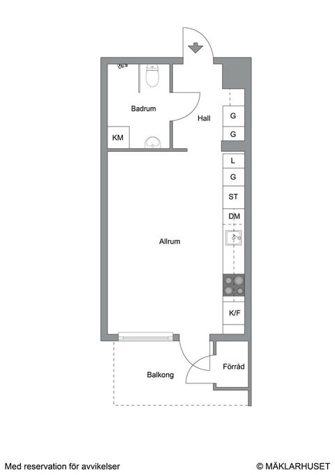 Bostadsrätt, Sänkhagsvägen 6C, Sollentuna