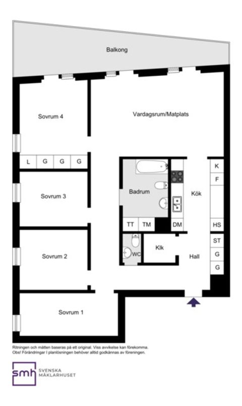 Bostadsrätt, Beckomberga ängsväg 6, Bromma / Beckomberga, Stockholm