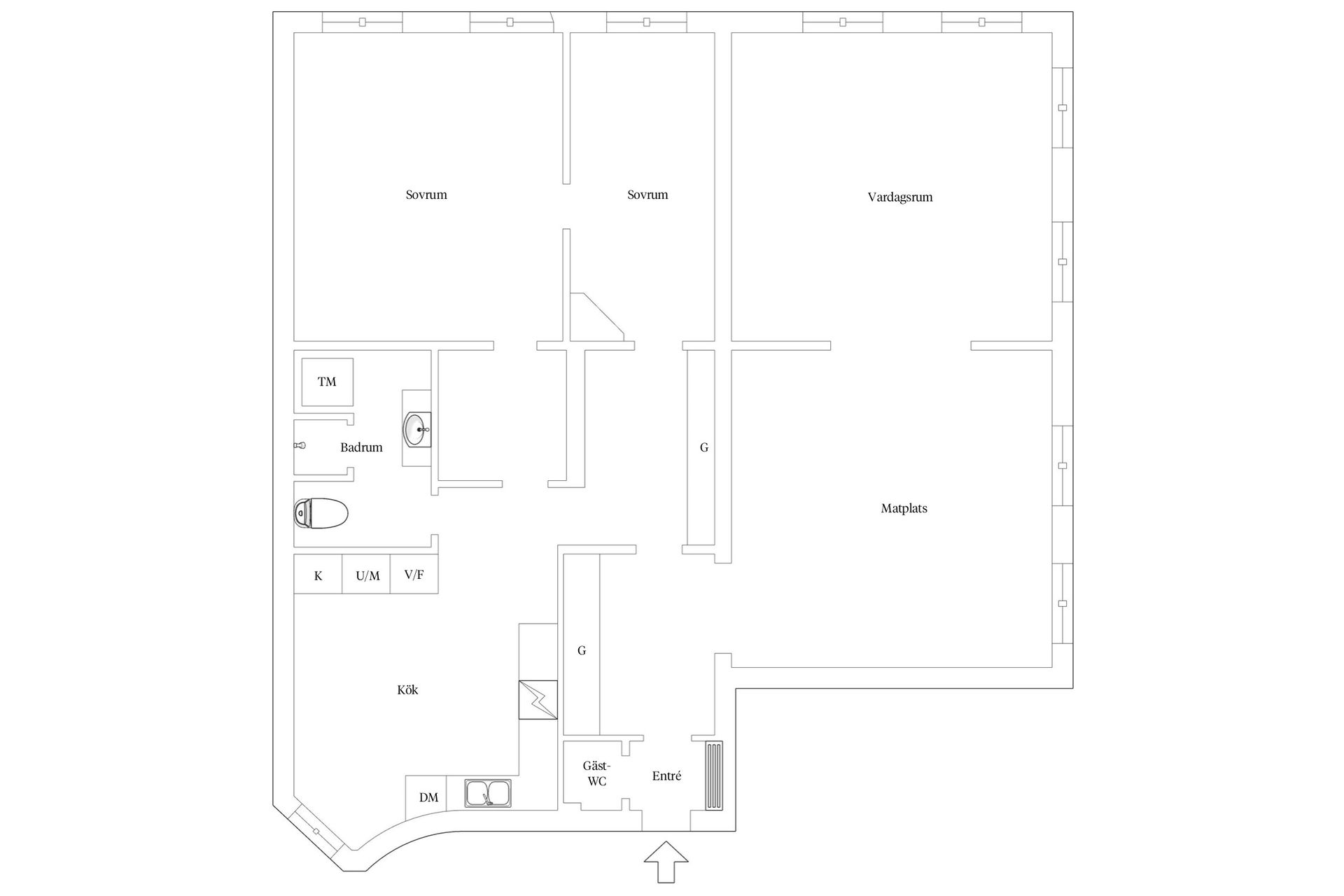 Bostadsrätt, S:t Peders gata 19, Helsingborg