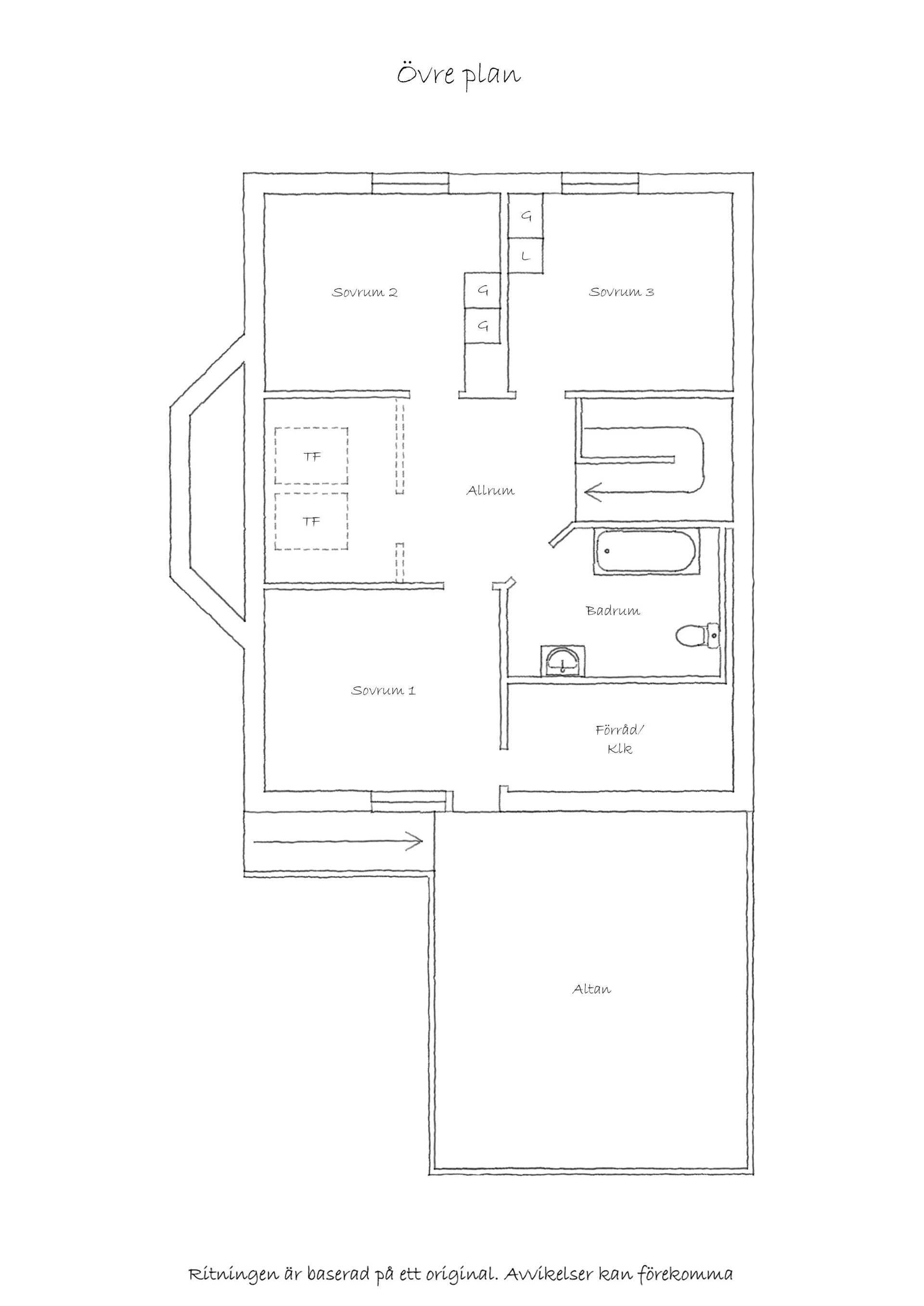 Villa, Lupinvägen 36, Lövstalöt, Uppsala