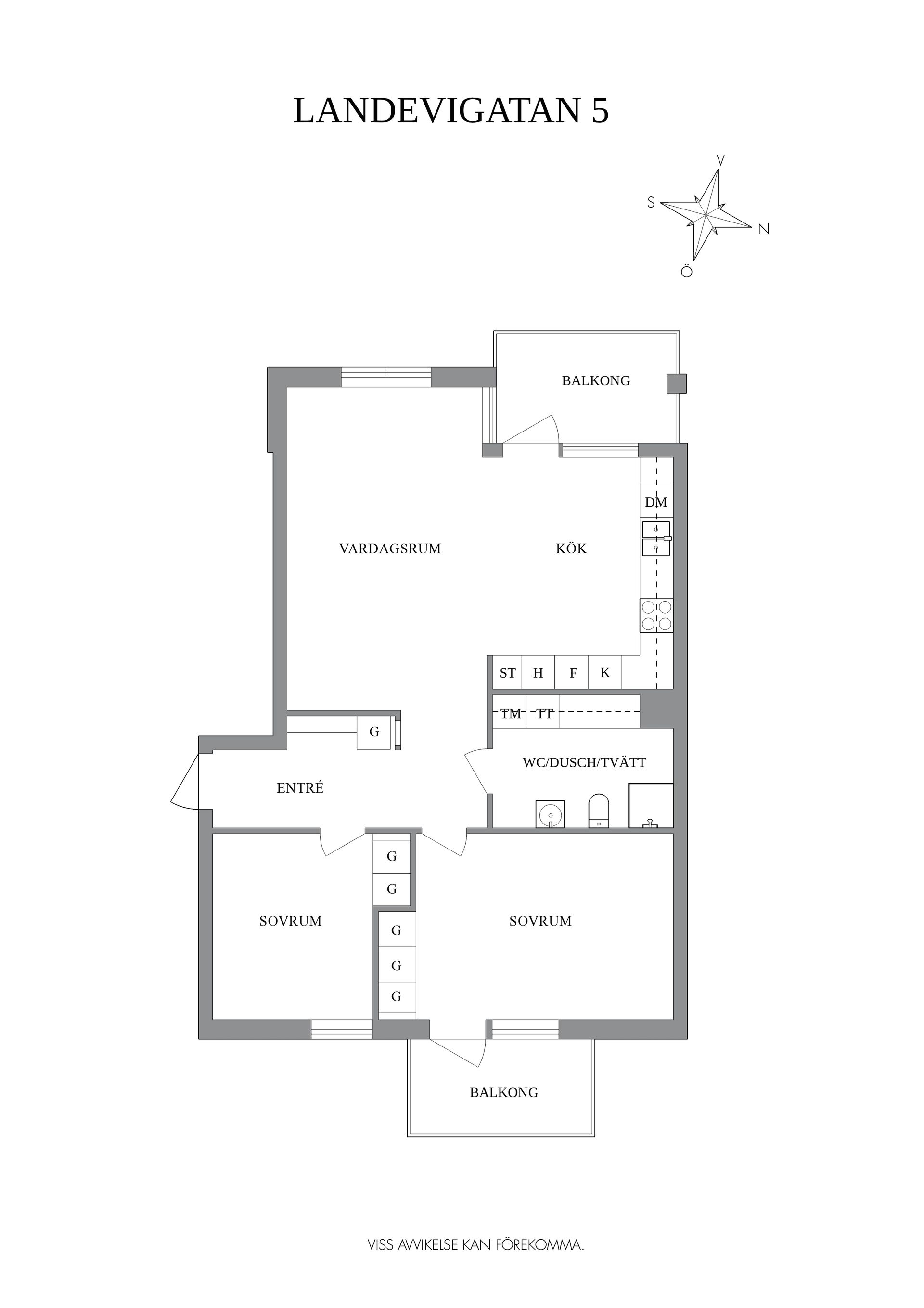 Bostadsrätt, Landevigatan 5, Härryda