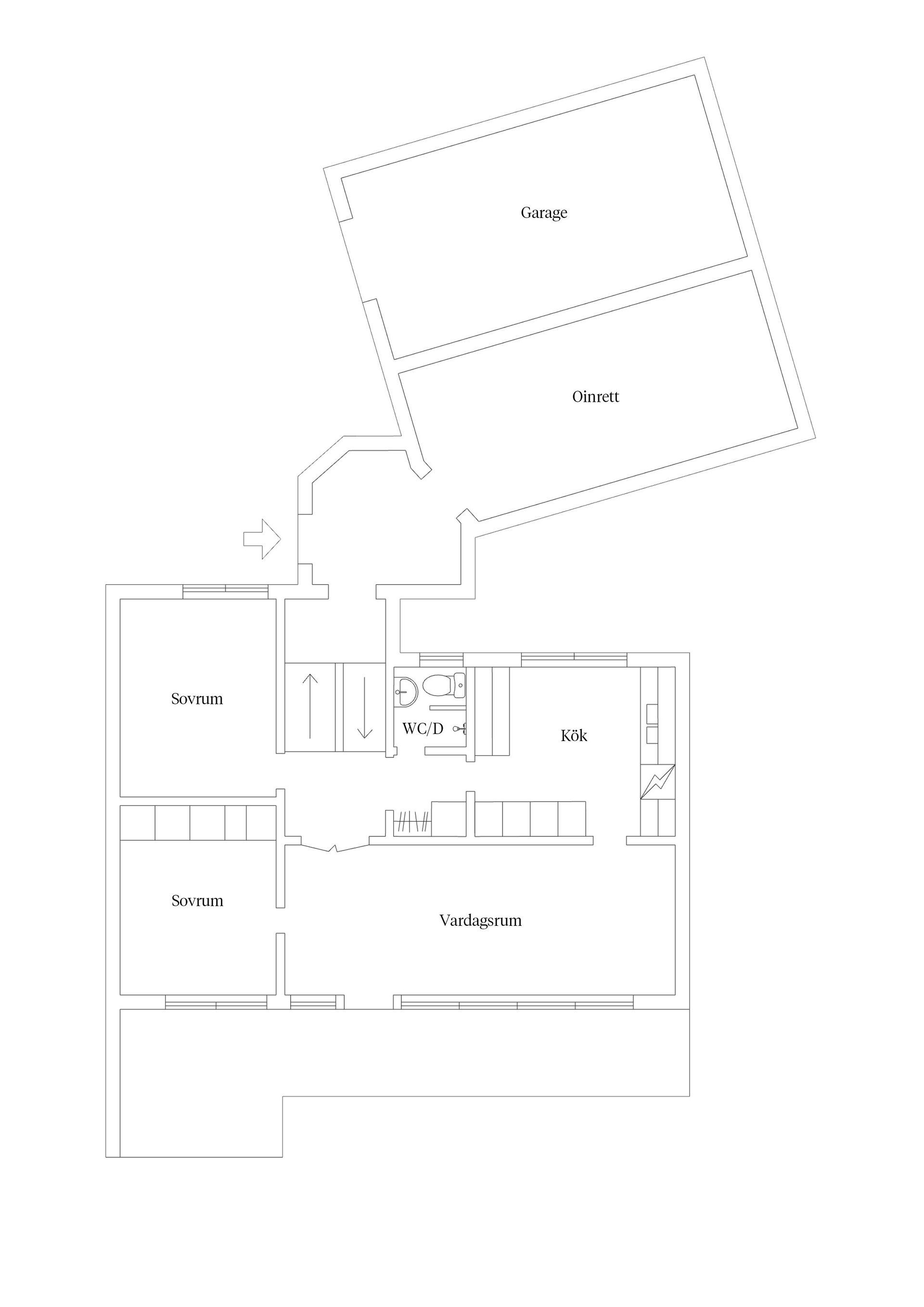 Villa, Benskedsvägen 29, Odensala, Östersund