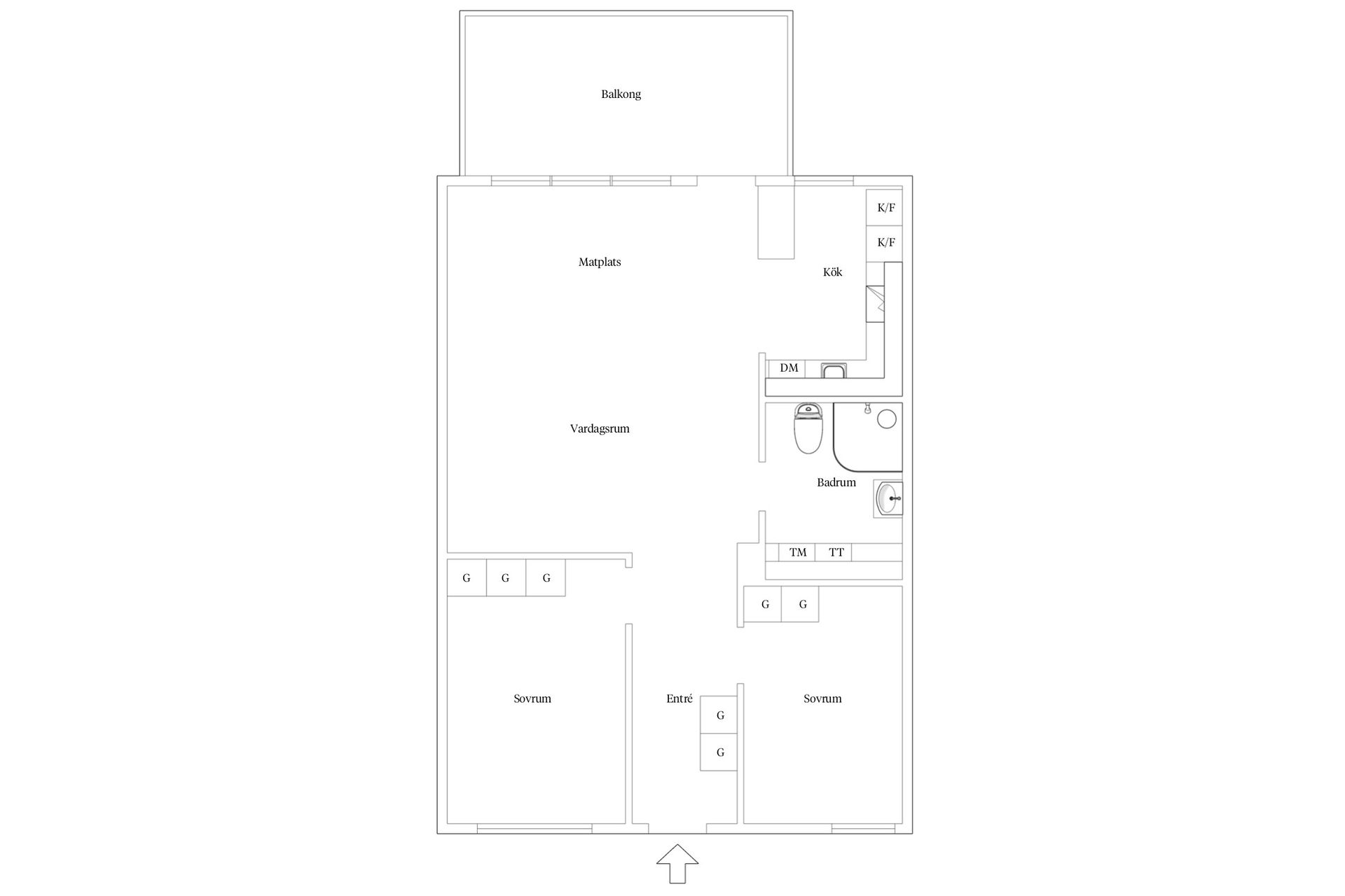 Bostadsrätt, Trädgårdsgatan 10A, Vinslöv, Hässleholm