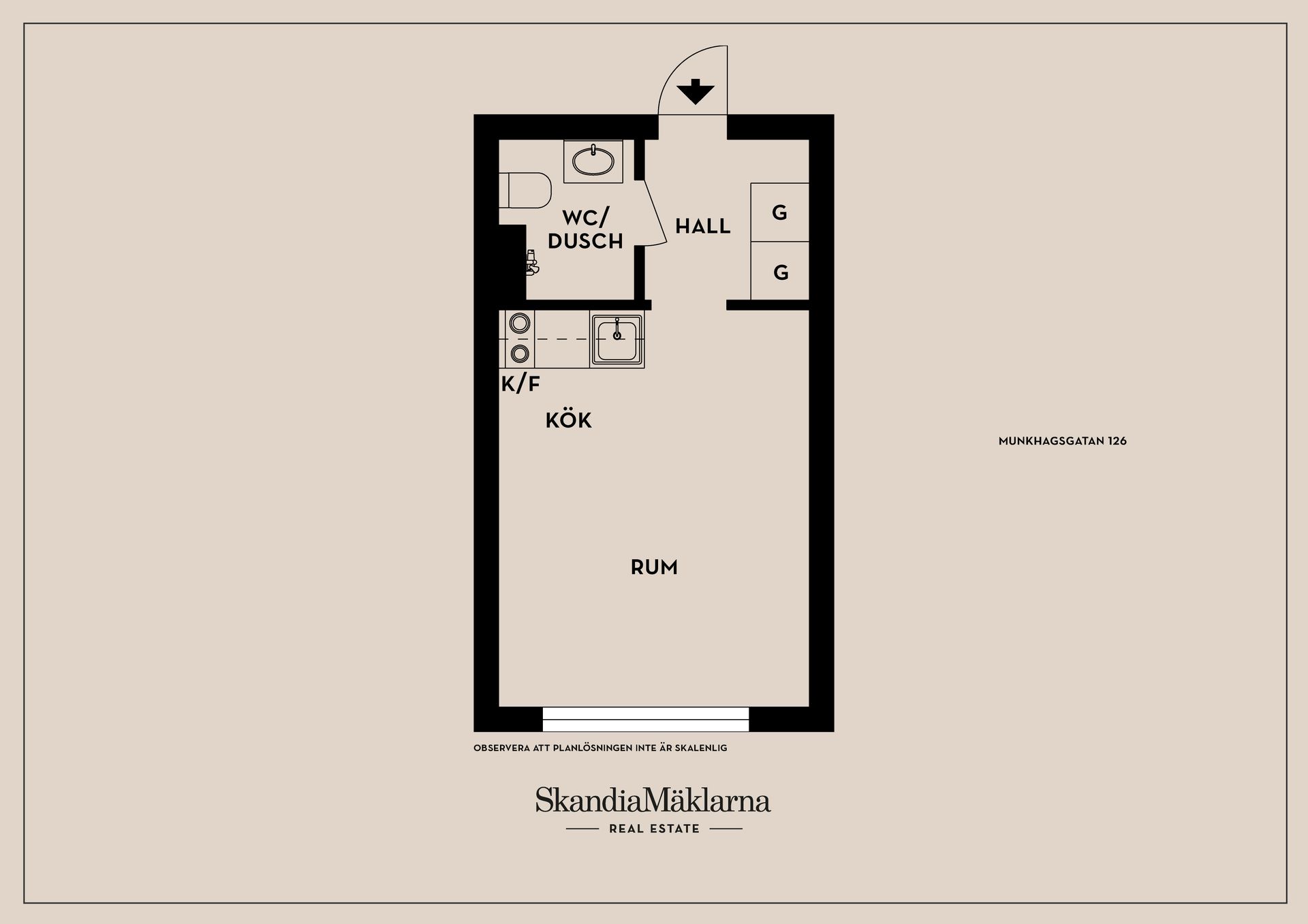 Bostadsrätt, Munkhagsgatan 126, Johannelund, Linköping