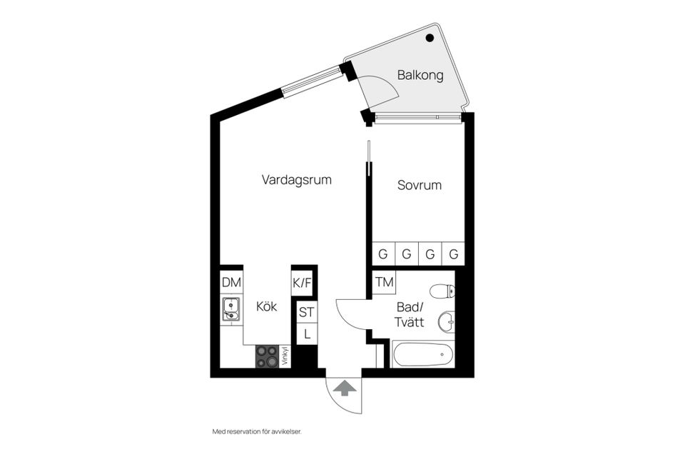 Bostadsrätt, Kölnagatan 6, Hammarby Sjöstad, Stockholm