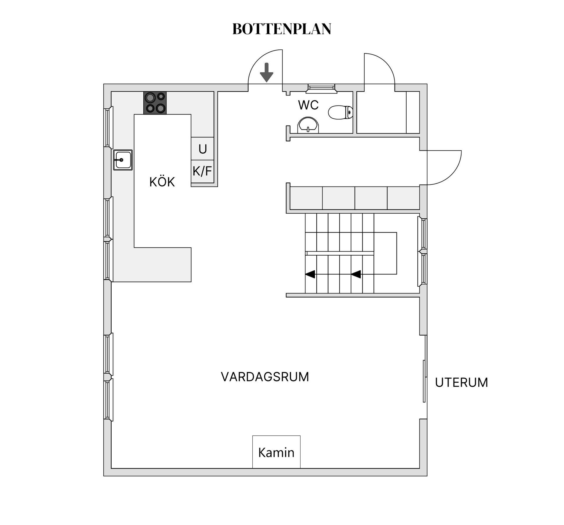 Villa, Mosslelundsgränd 32, Mossle, Värnamo