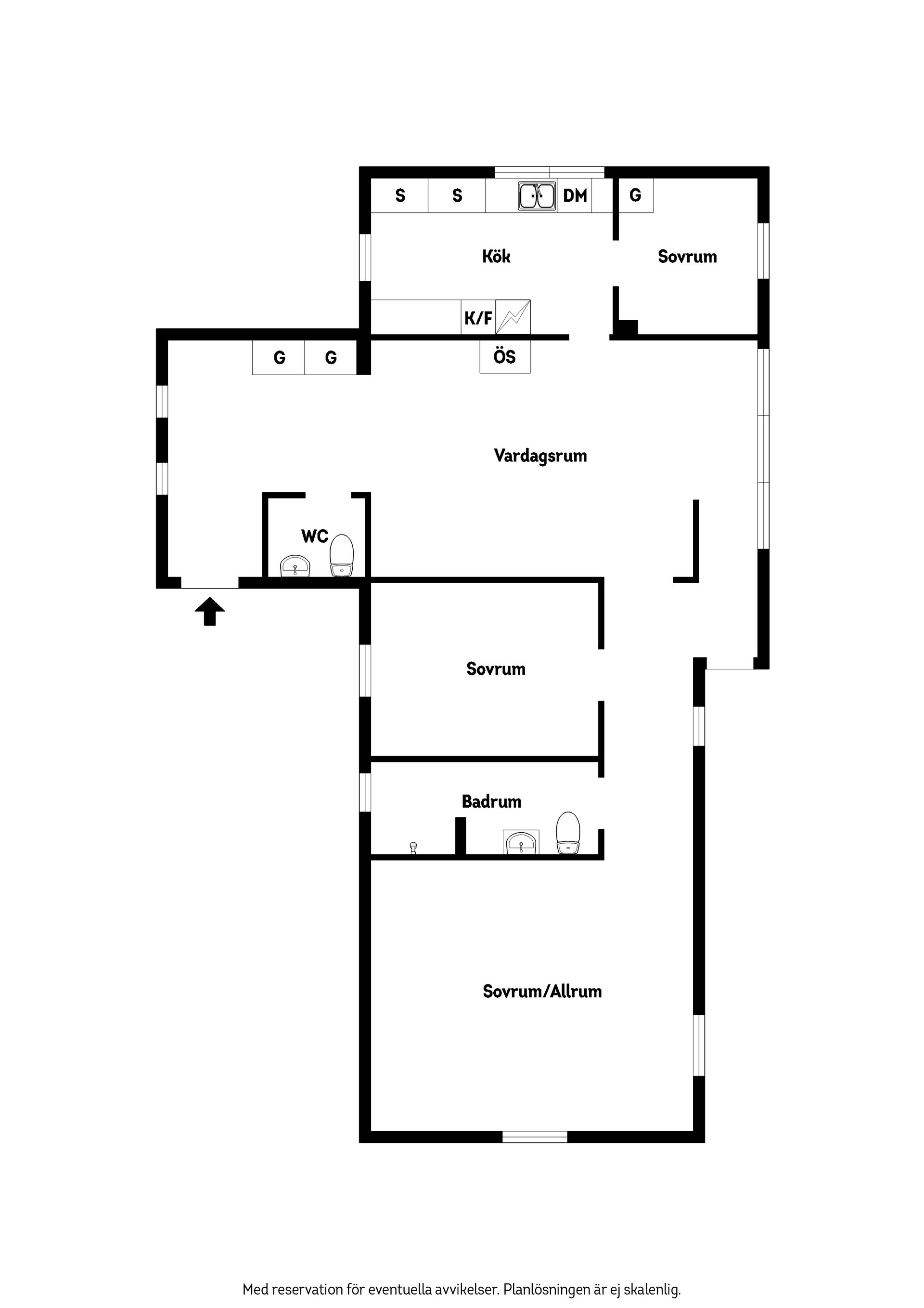 Villa, Lars Ols väg 15, Guldkusten, Höör