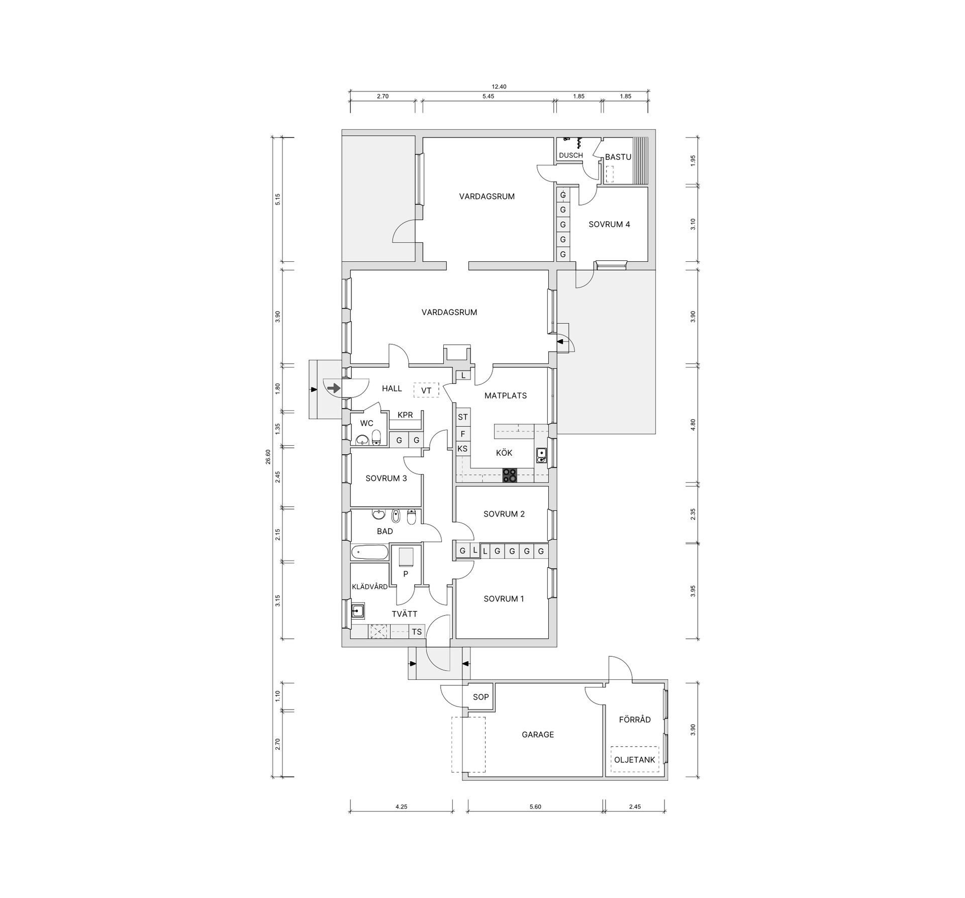 Villa, Blåsippegatan 5, Bjuv