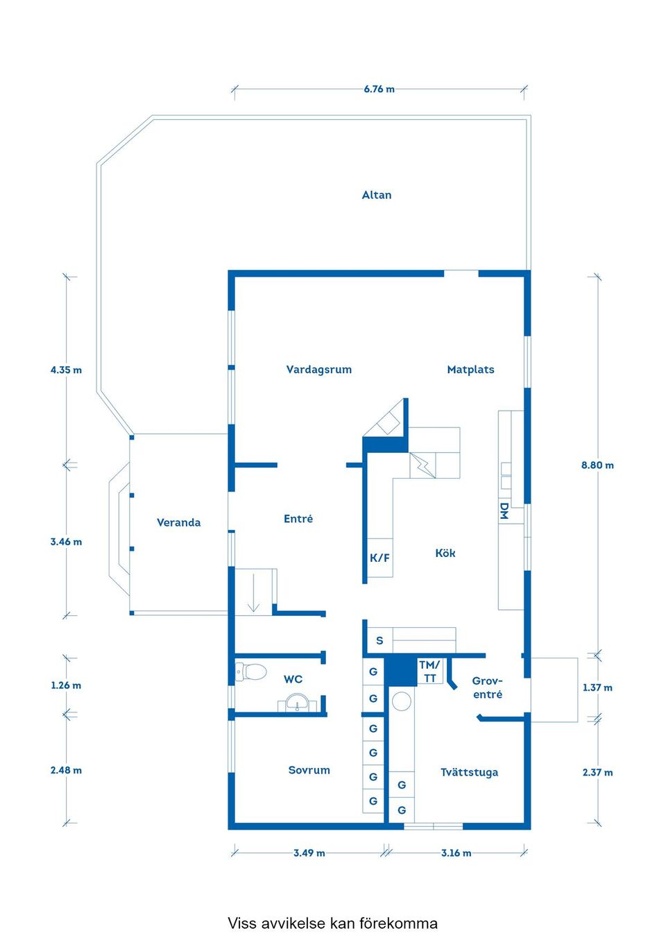 Villa, Bergfinksvägen 3, Fegen, Falkenberg