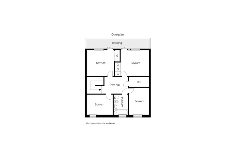 Radhus, Krikonstigen 3, Upplands-Bro