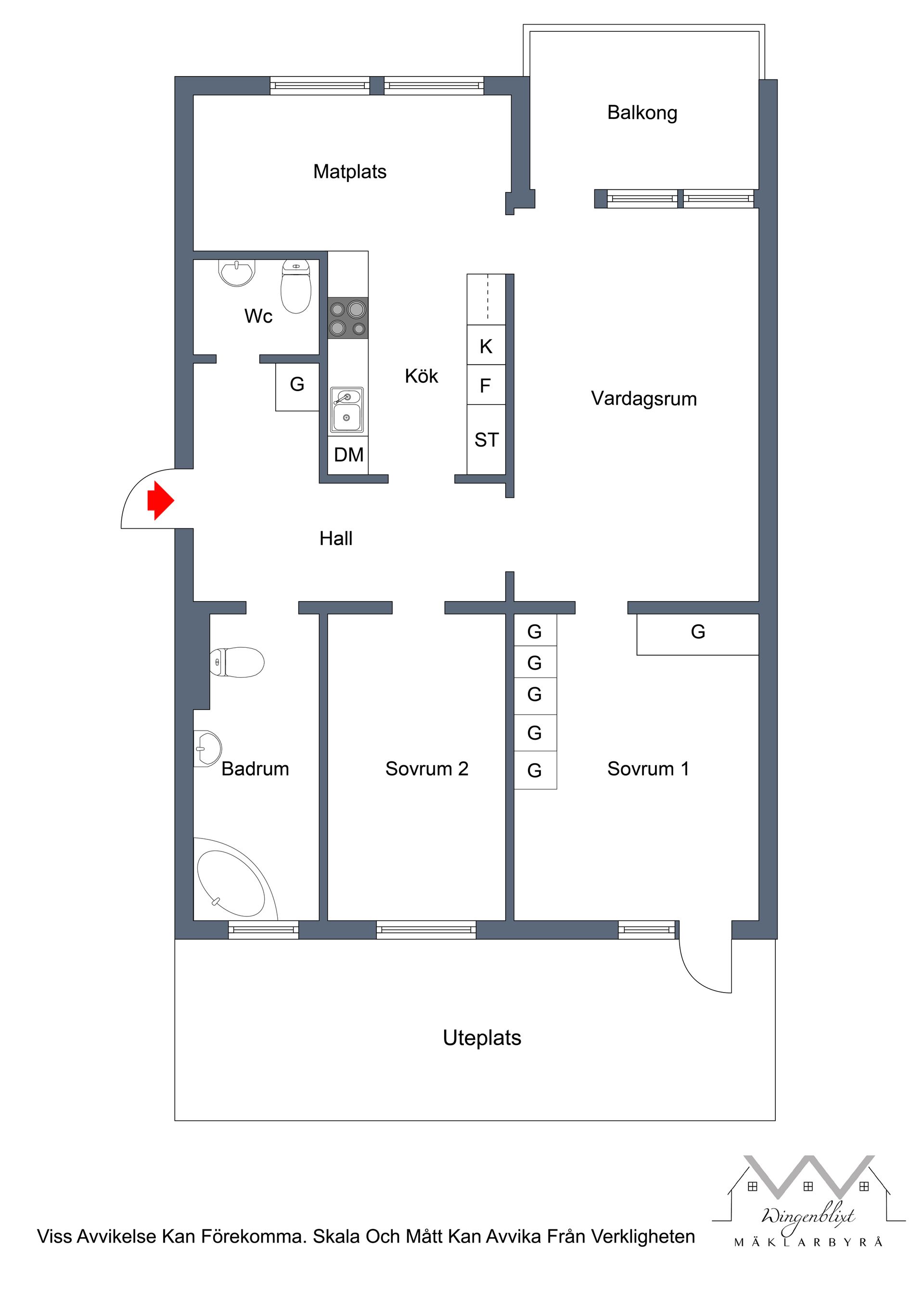 Bostadsrätt, Hjortronvägen 33, markplan, Tibble, Upplands-Bro