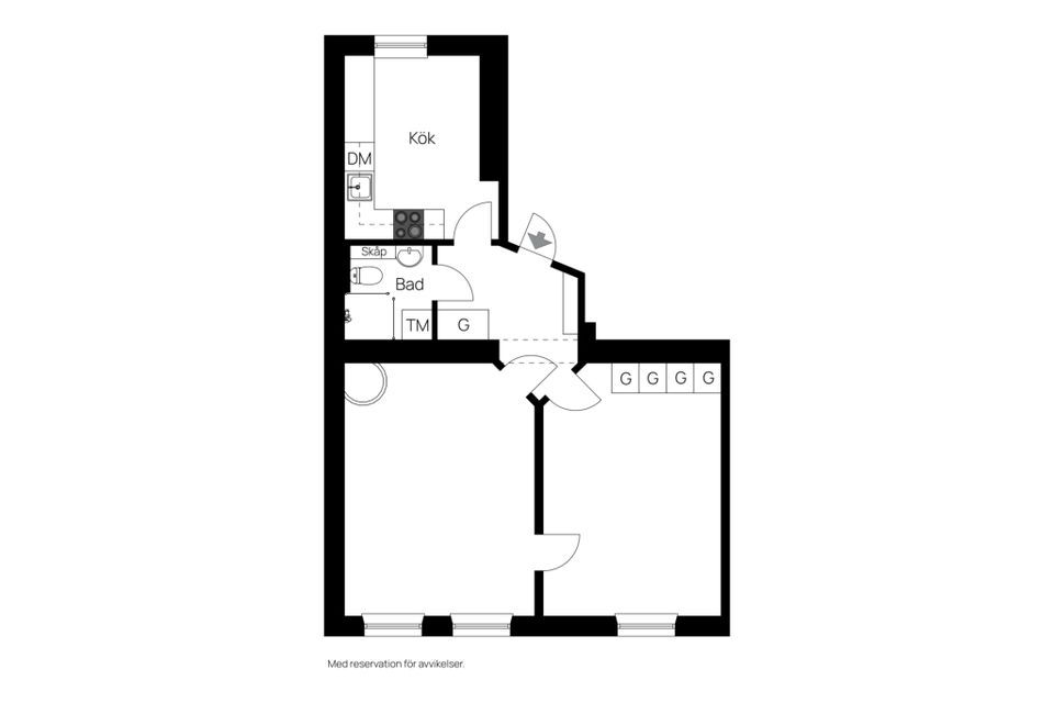 Bostadsrätt, Karlbergsvägen 66 A, 5 tr, Vasastan, Stockholm