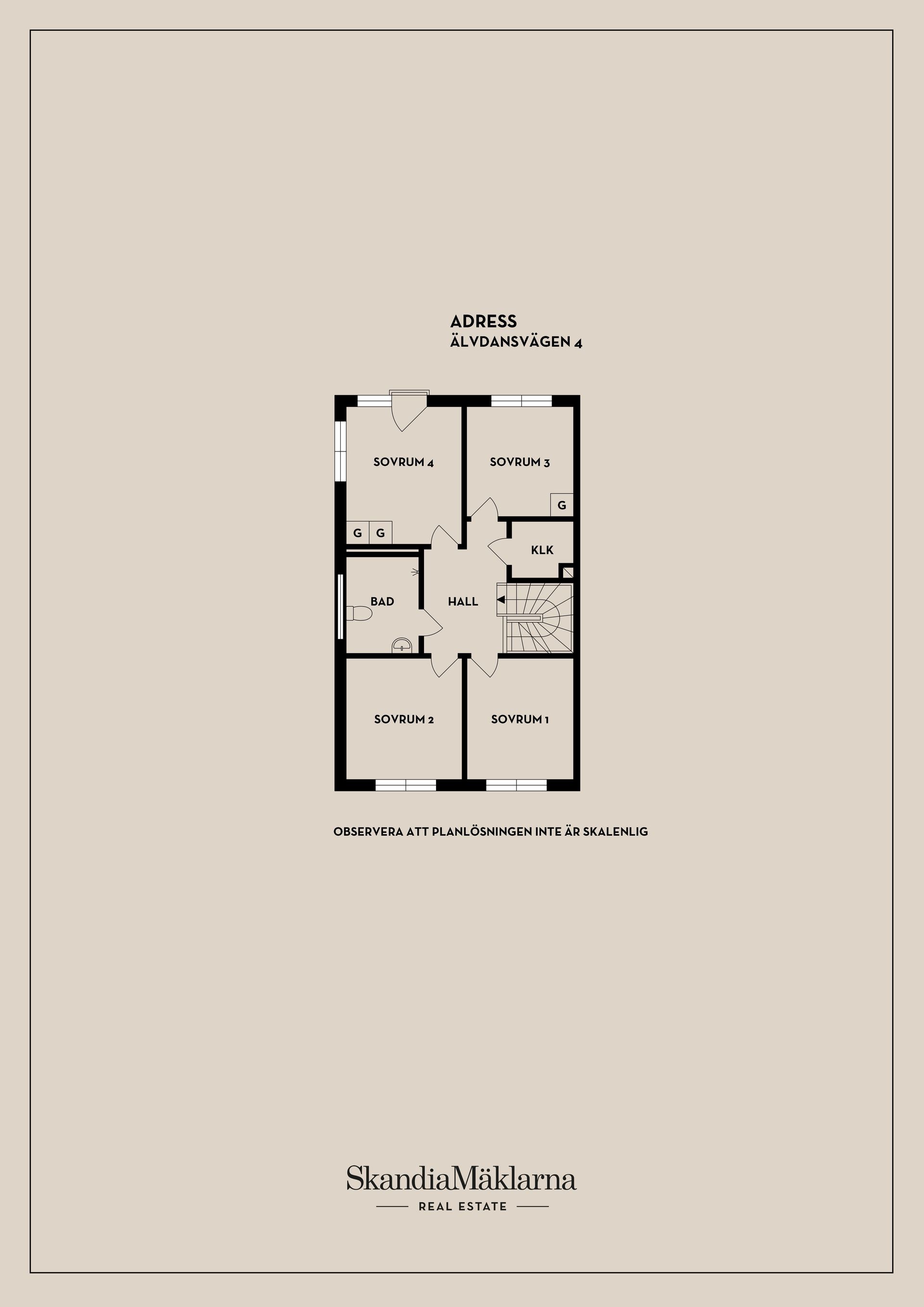 Radhus, Älvdansvägen 4, Älvkullen, Västerås
