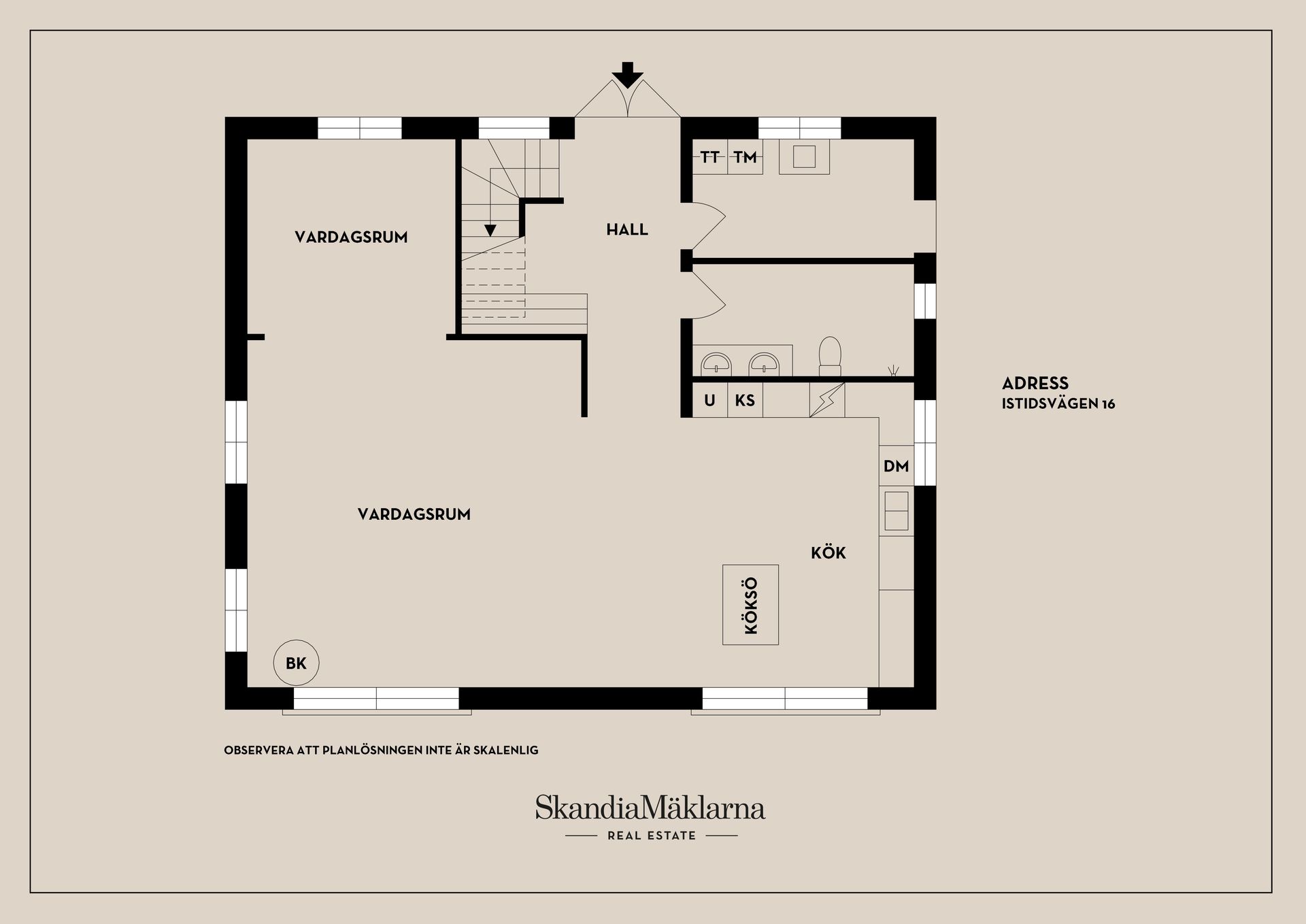 Villa, Istidsvägen 16, Johannesdal, Huddinge