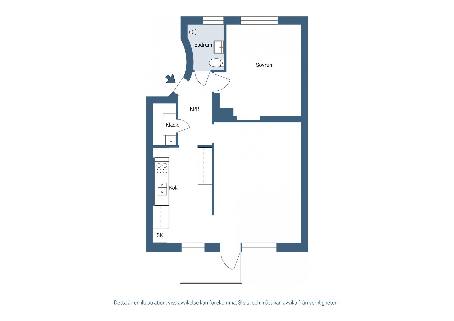 Bostadsrätt, Torggatan 6A, Tierp