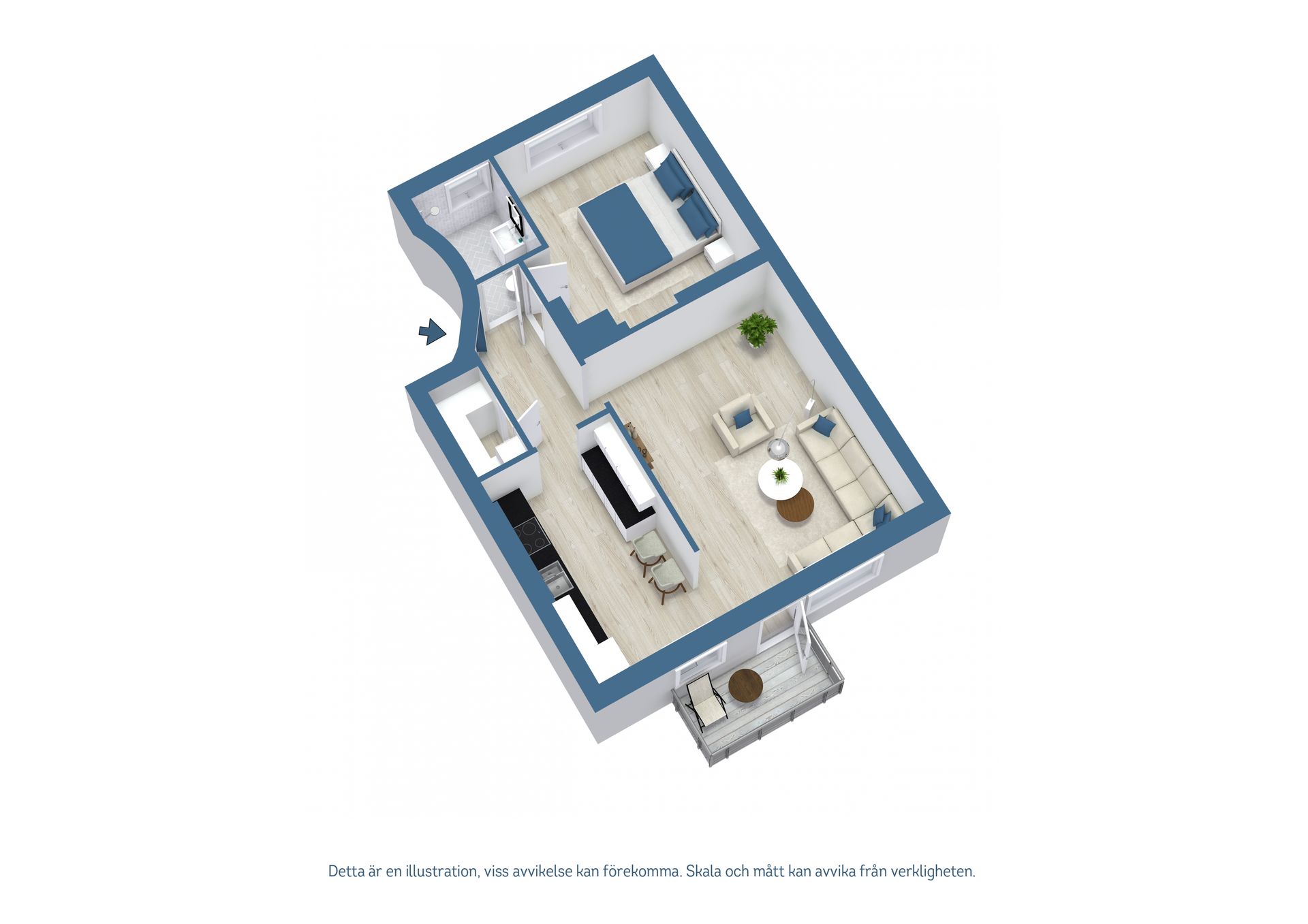 Bostadsrätt, Torggatan 6A, Tierp