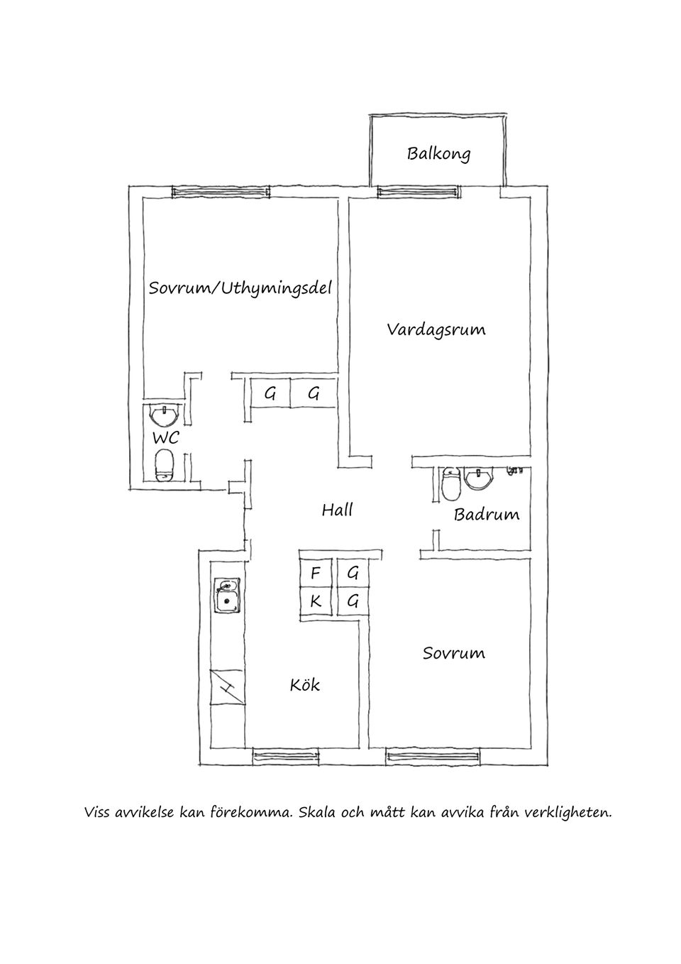 Bostadsrätt, Murargatan 8D, Salabacke, Uppsala