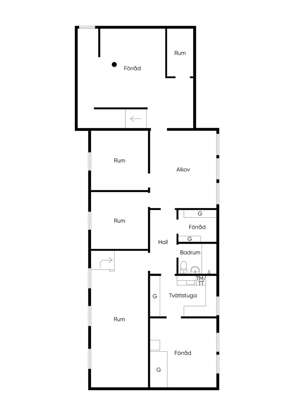 Villa, Per Ols väg 1, Insjön, Leksand