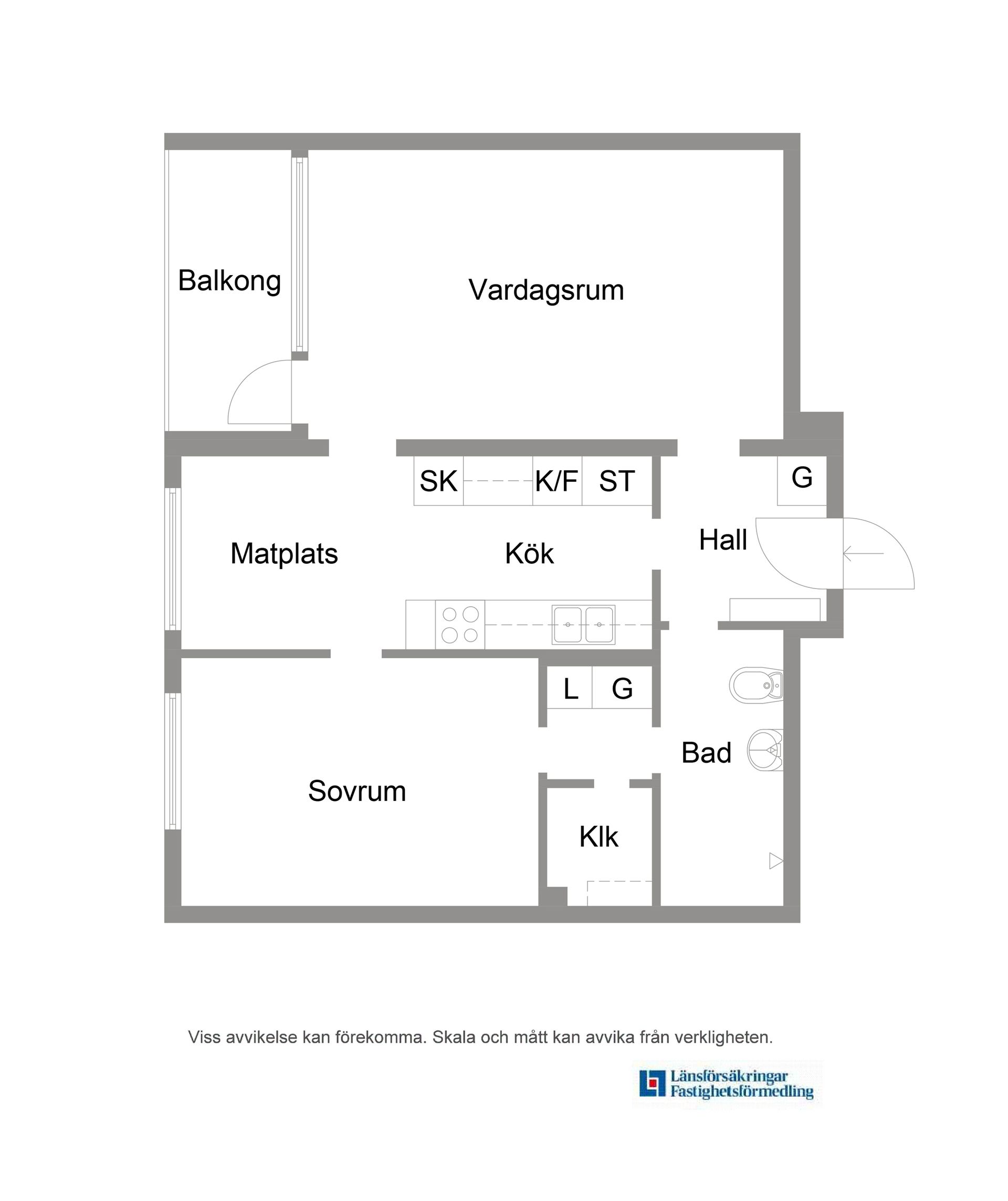 Bostadsrätt, Jakobsgatan 33B, Jakobsberg, Västerås