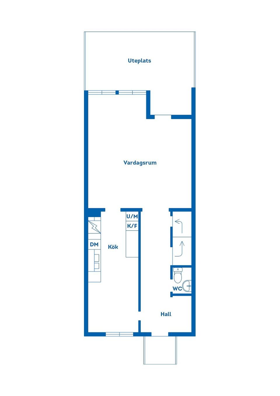 Radhus, Falkvägen 15F, Sörby, Gävle