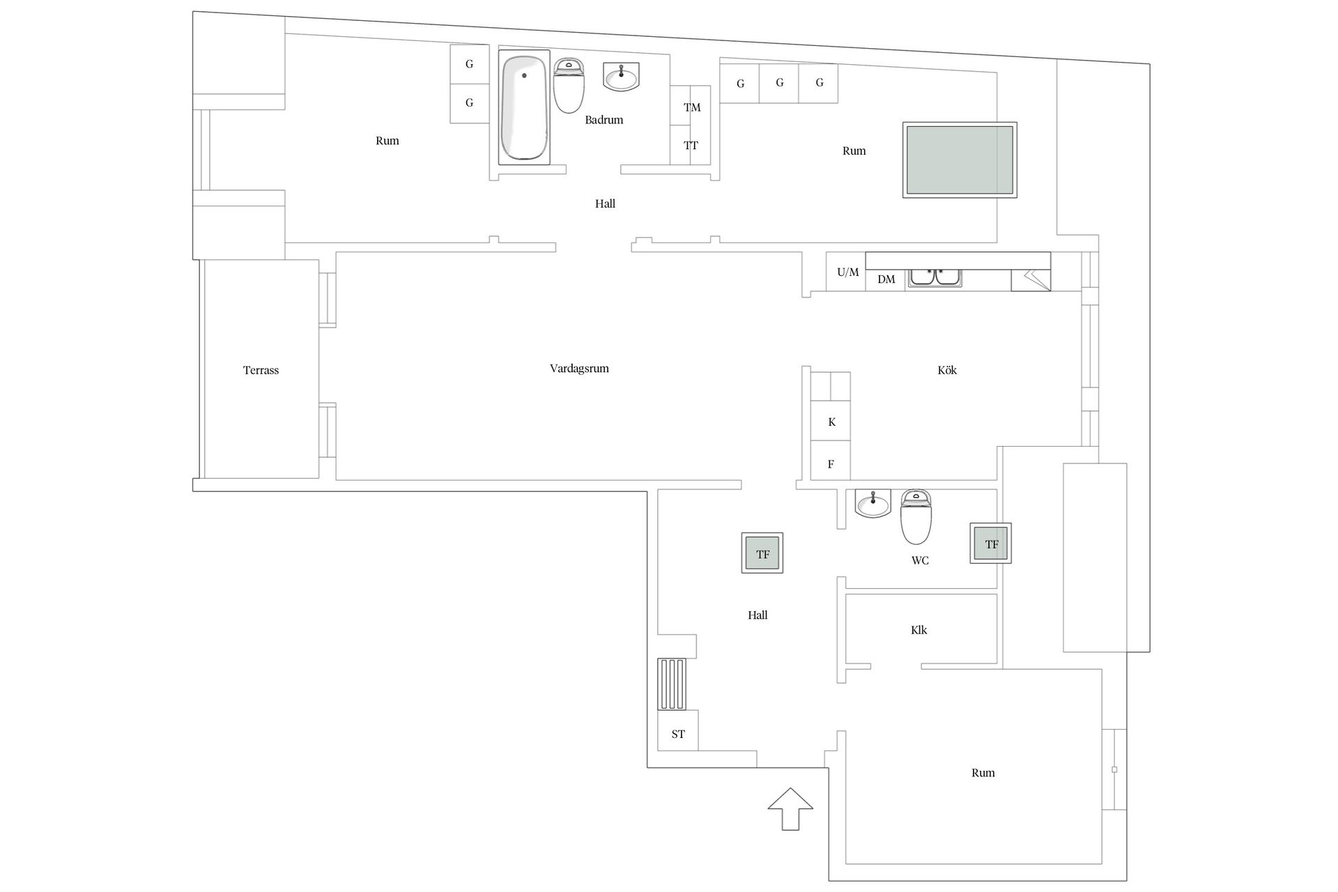 Bostadsrätt, Trollebergsvägen 31, Jutahusen, Lund