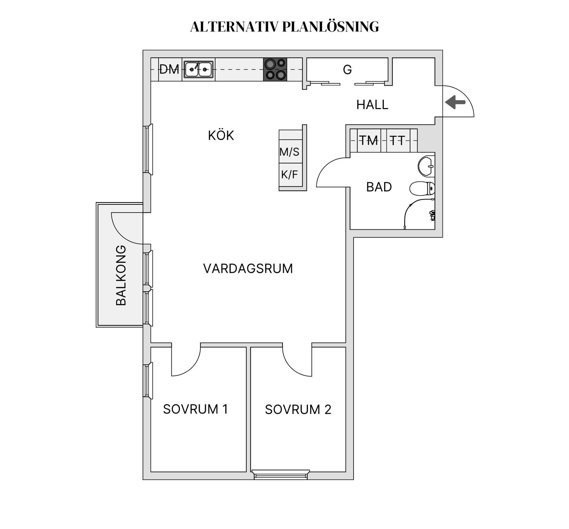 Bostadsrätt, Jarl Kulles gata 1, Örnsberg/Aspudden, Stockholm