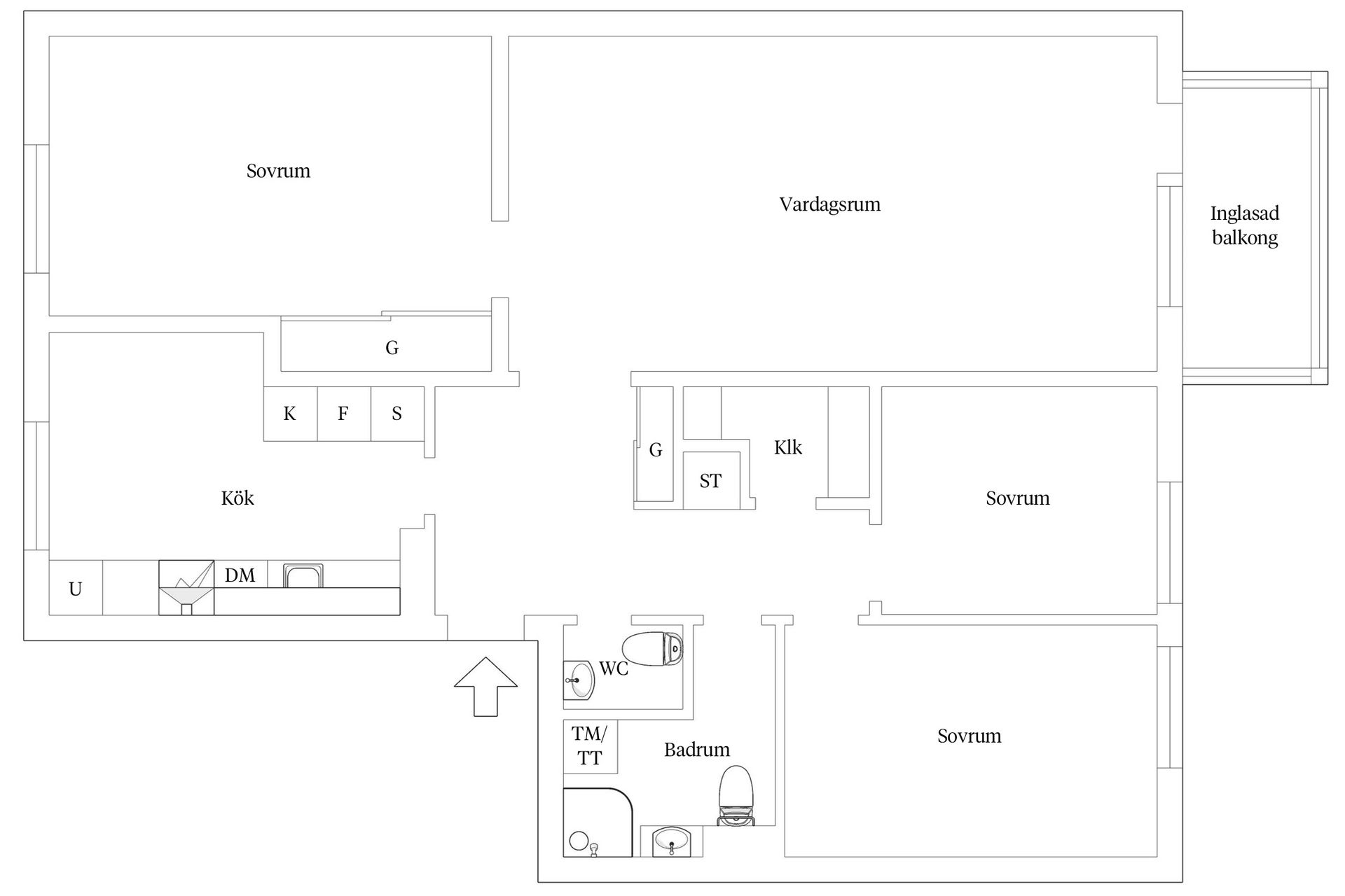 Bostadsrätt, Bandholtzgatan 25A, Söder, Varberg