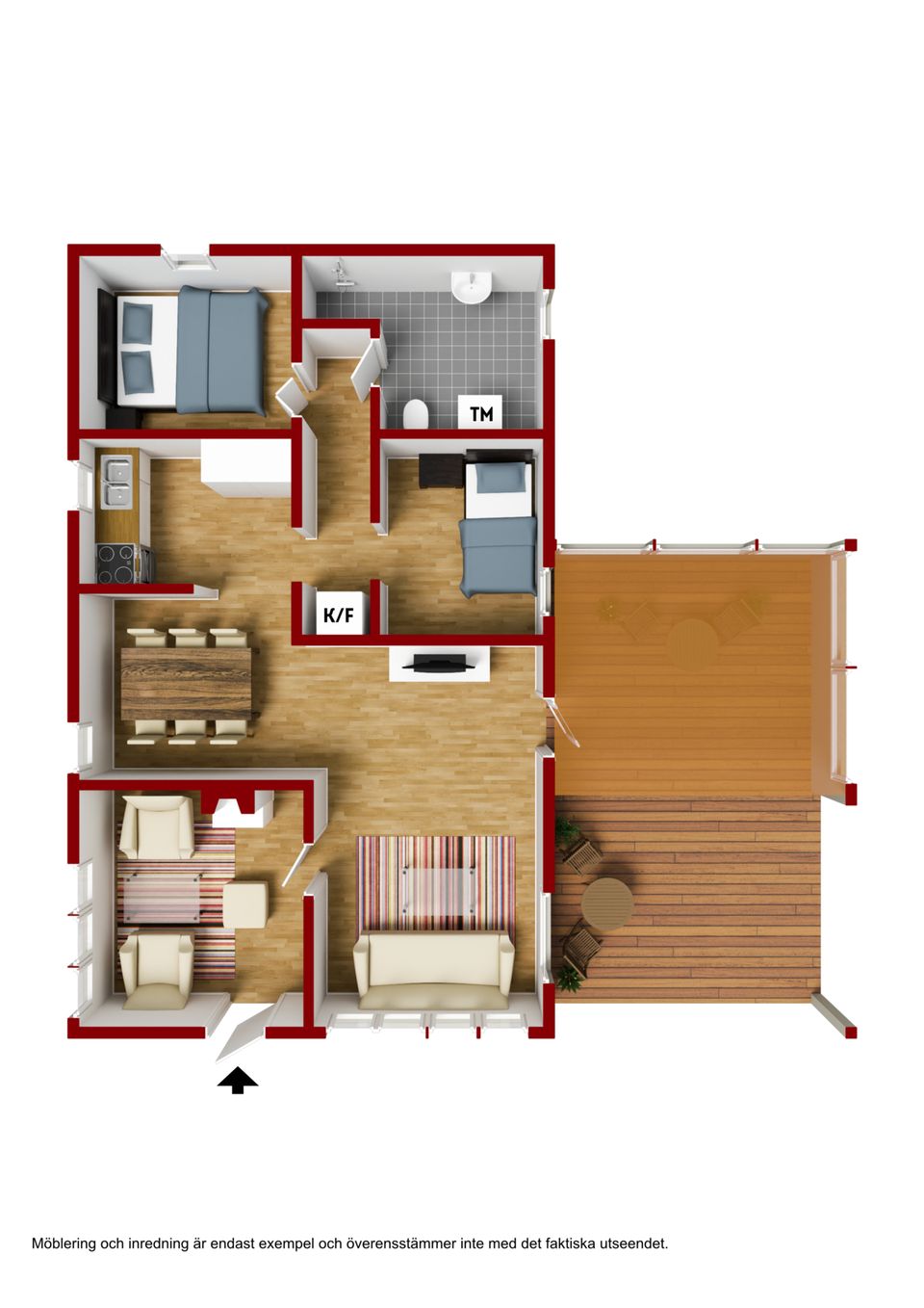 Fritidshus, Klarinettvägen 5343, Sandviken, Sölvesborg